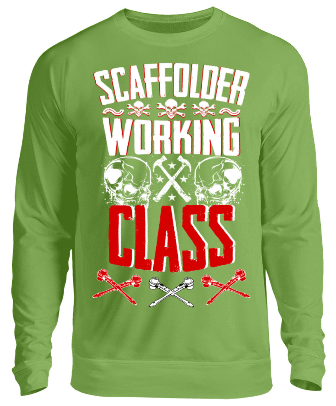 SCAFFOLDER WORKING CLASS - Unisex Pullover €32.95 Gerüstbauer - Shop >>
