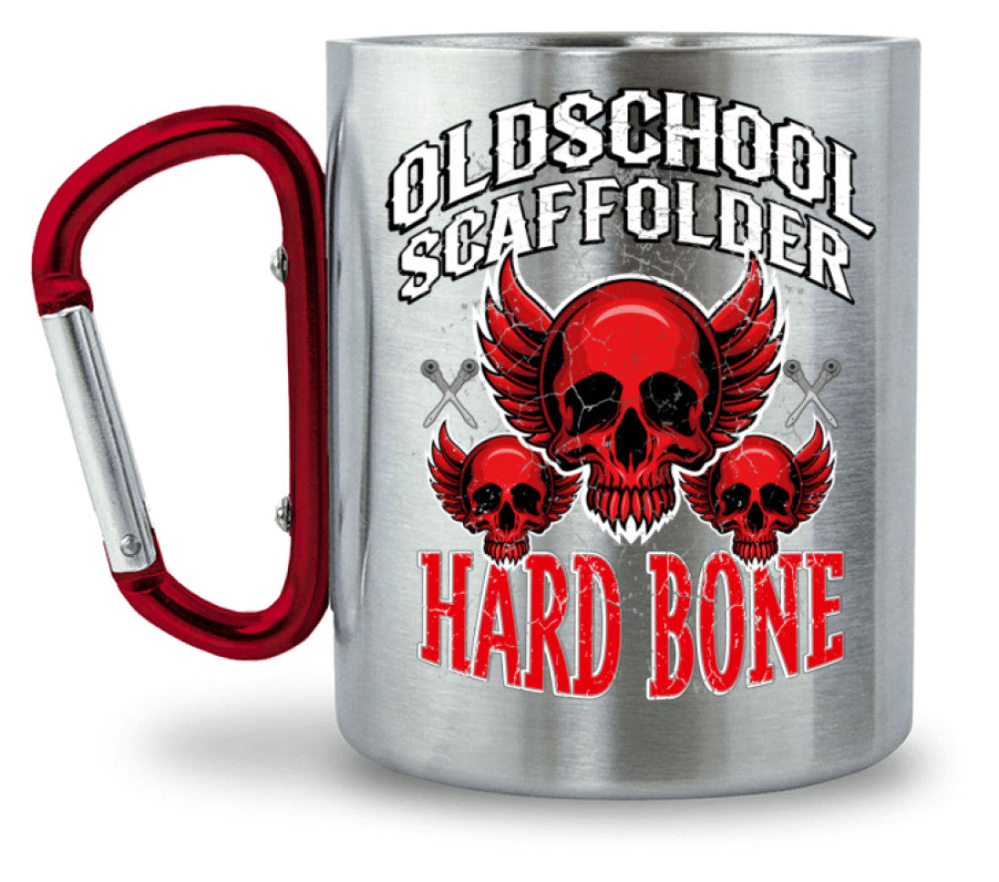 Hard Bone - Edelstahltasse mit Karabinergriff €19.95 Gerüstbauer - Shop >>