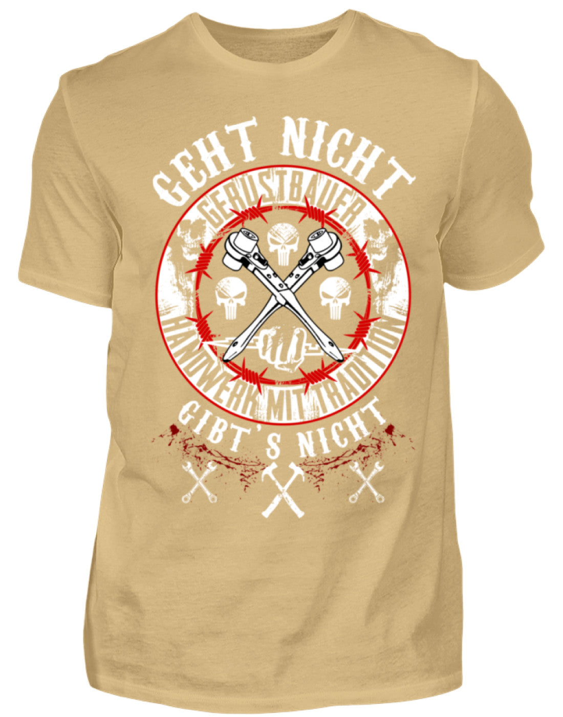 Gerüstbauer T-Shirt / GEHT NICHT GIBT´S NICHT €21.95 Gerüstbauer - Shop >>