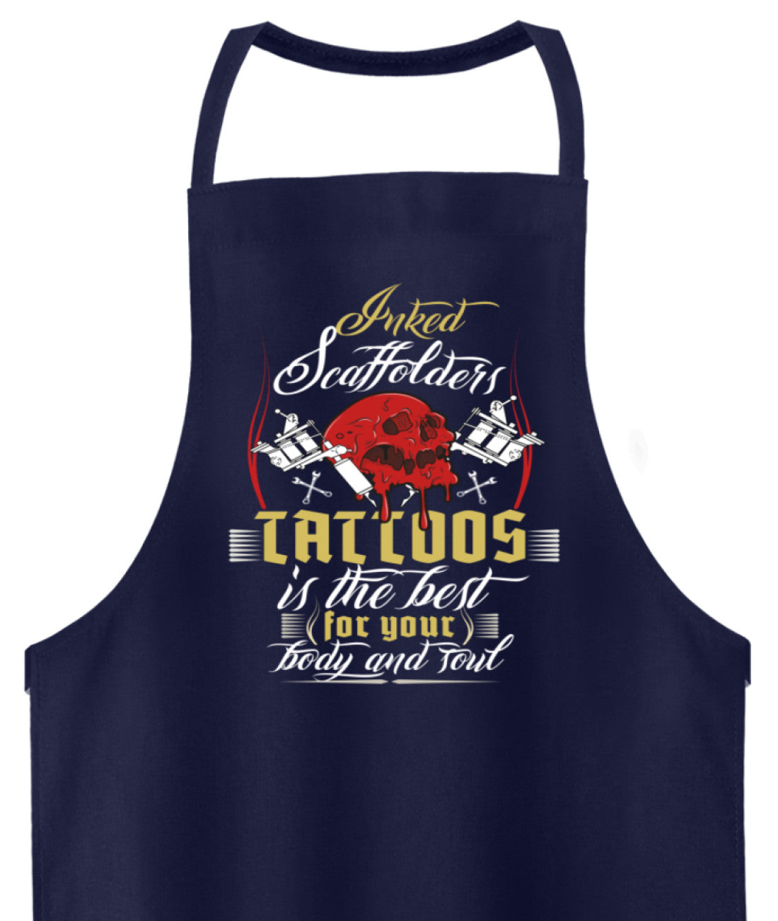 Inked Scaffolders - Hochwertige Grillschürze €24.99 Gerüstbauer - Shop >>