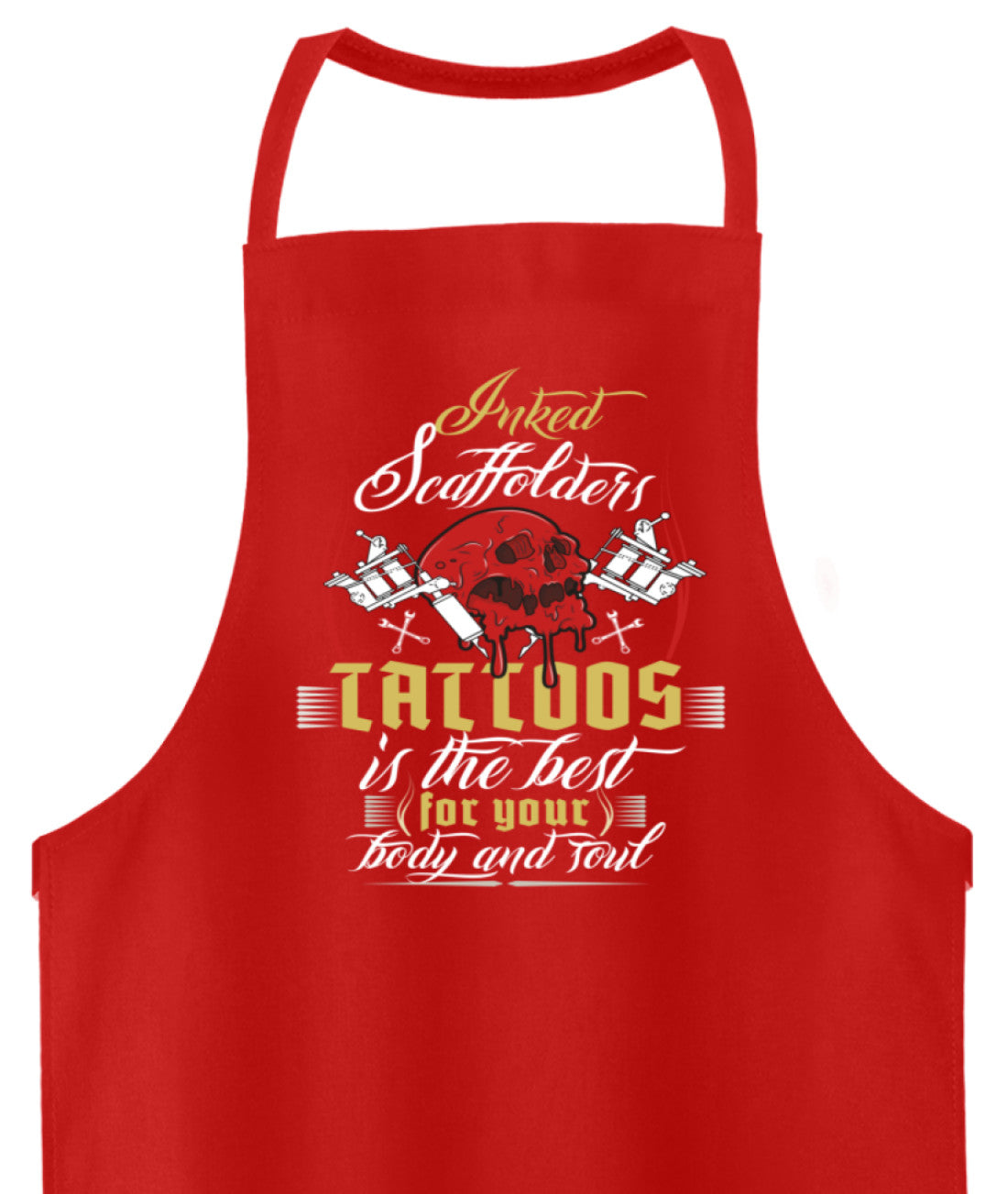 Inked Scaffolders - Hochwertige Grillschürze €24.99 Gerüstbauer - Shop >>