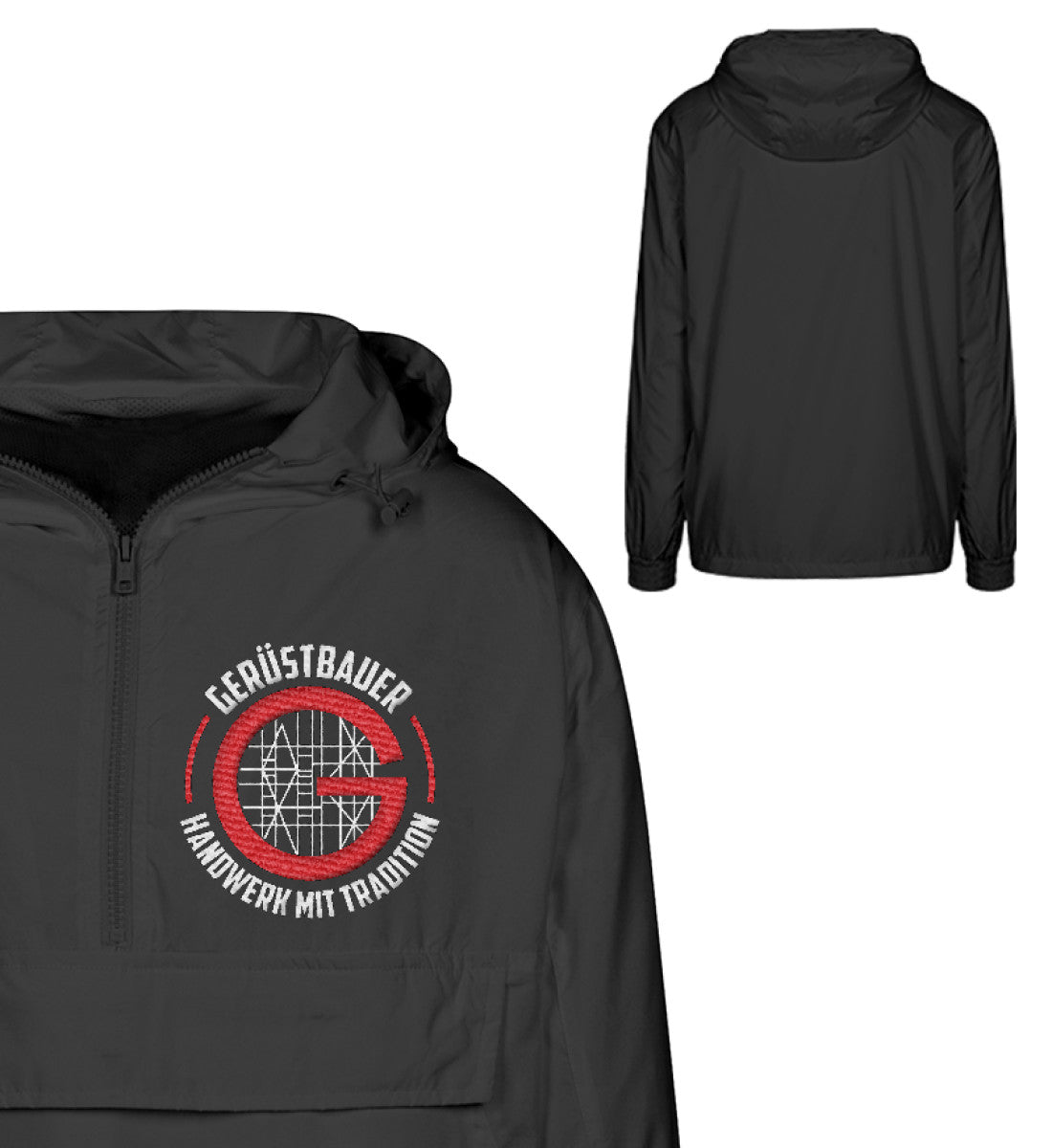 Gerüstbauer Handwerk mit Tradition - Urban Windbreaker mit Stick €49.95 Gerüstbauer - Shop >>