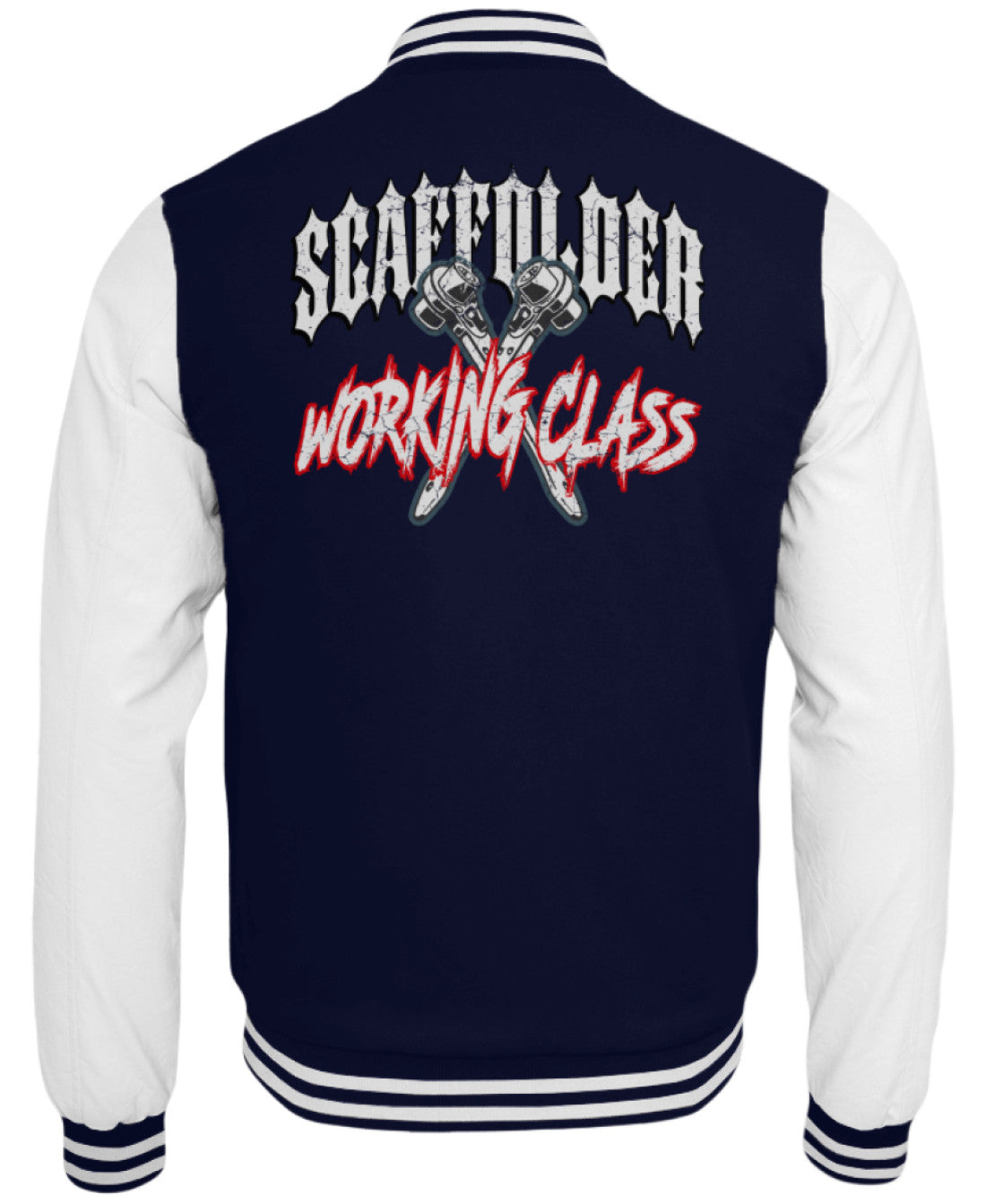 Scaffolder Working Class - College Sweatjacke €59.95 Gerüstbauer - Shop >>