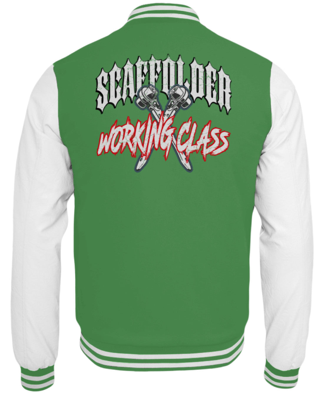 Scaffolder Working Class - College Sweatjacke €59.95 Gerüstbauer - Shop >>