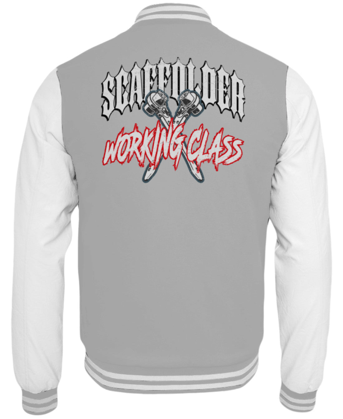 Scaffolder Working Class - College Sweatjacke €59.95 Gerüstbauer - Shop >>