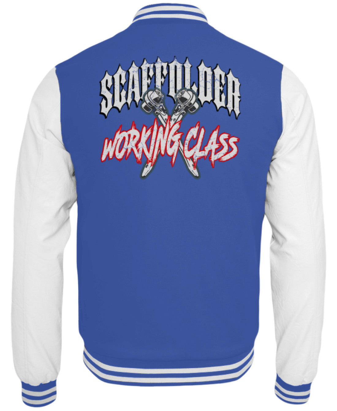 Scaffolder Working Class - College Sweatjacke €59.95 Gerüstbauer - Shop >>