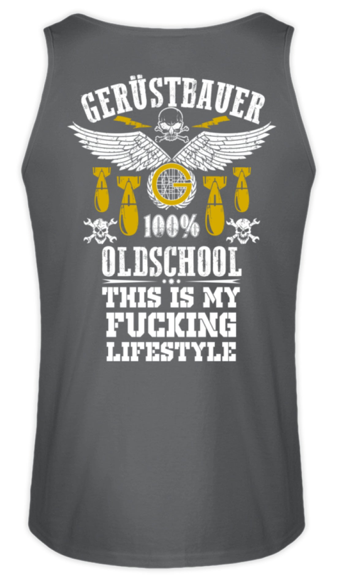 Oldschool Gerüstbauer - Herren Tanktop €22.95 Gerüstbauer - Shop >>