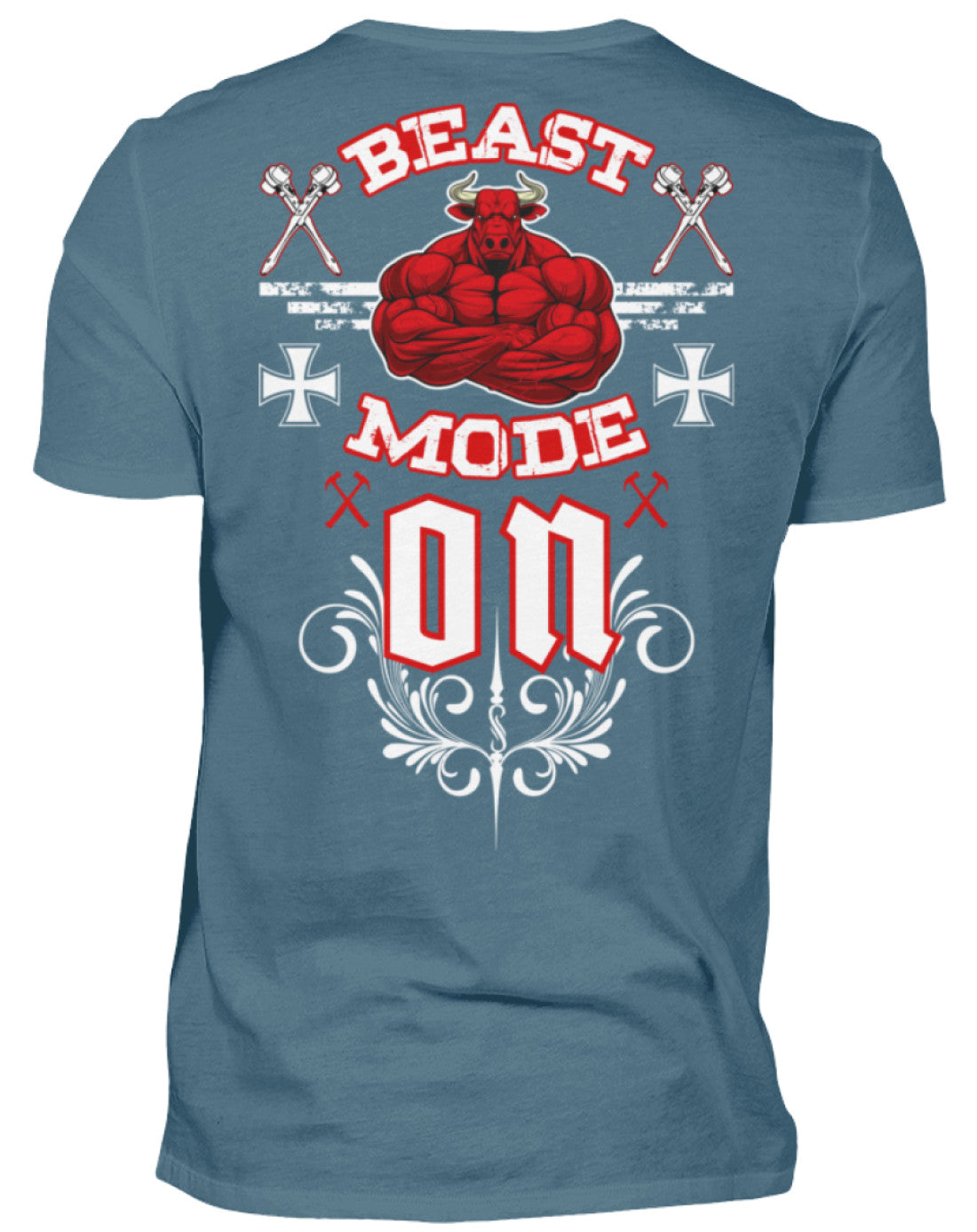 Gerüstbauer Beast Mode - beidseitig bedruckt €29.95 Gerüstbauer - Shop >>