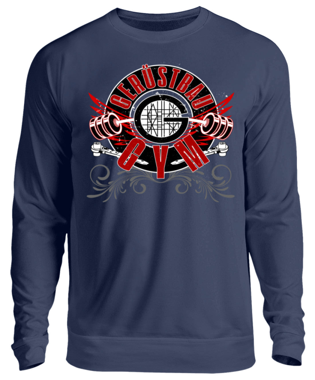 Gerüstbau GYM / IRON ROWDY - Unisex Pullover €34.95 Gerüstbauer - Shop >>