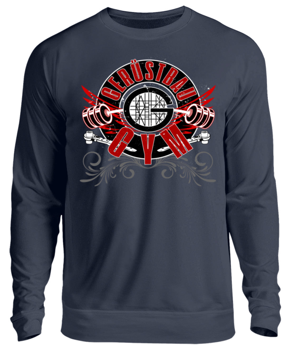 Gerüstbau GYM / IRON ROWDY - Unisex Pullover €34.95 Gerüstbauer - Shop >>