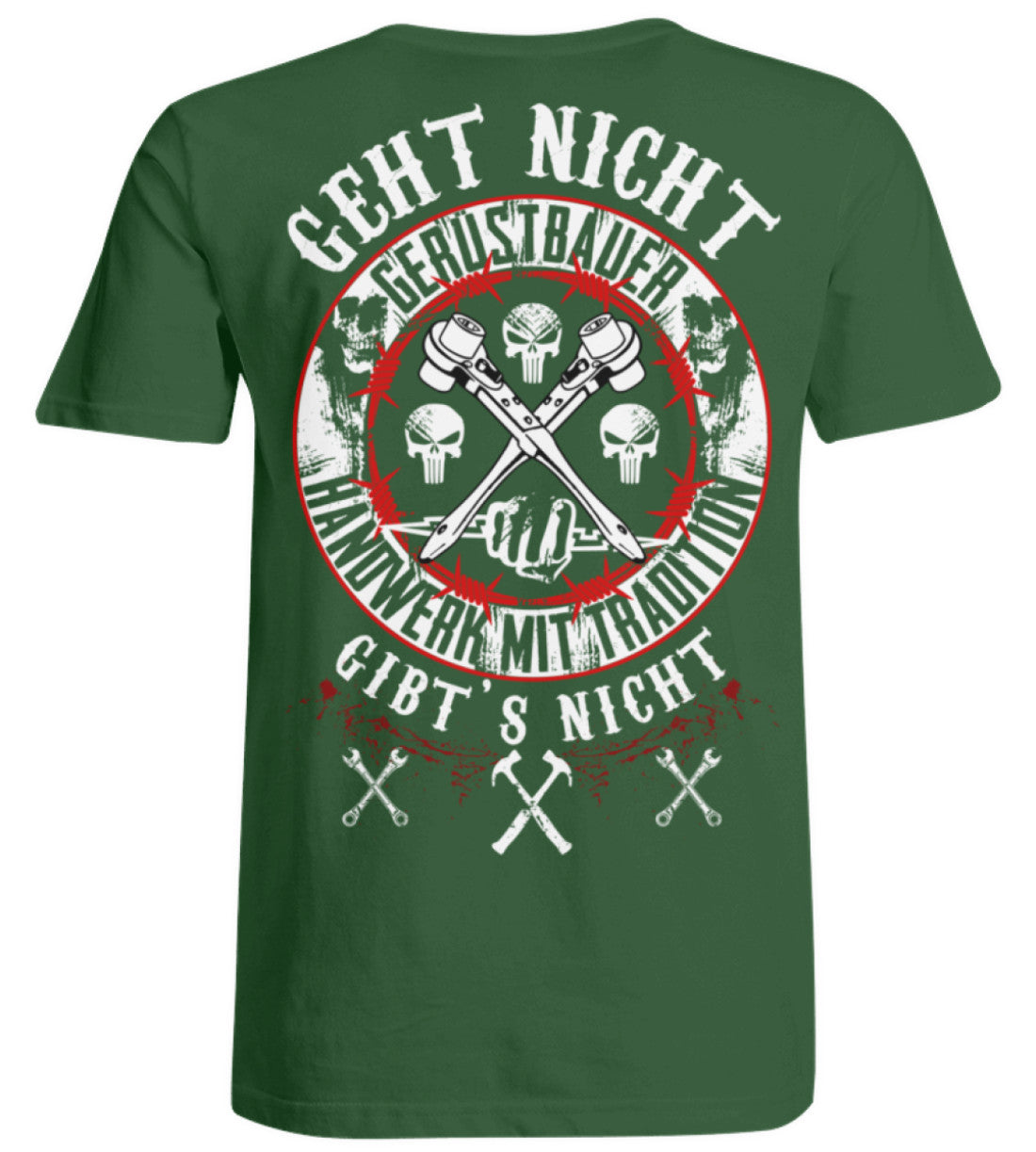 Gerüstbauer / GEHT NICHT GIBT`S NICHT II - Übergrößenshirt €29.95 Gerüstbauer - Shop >>