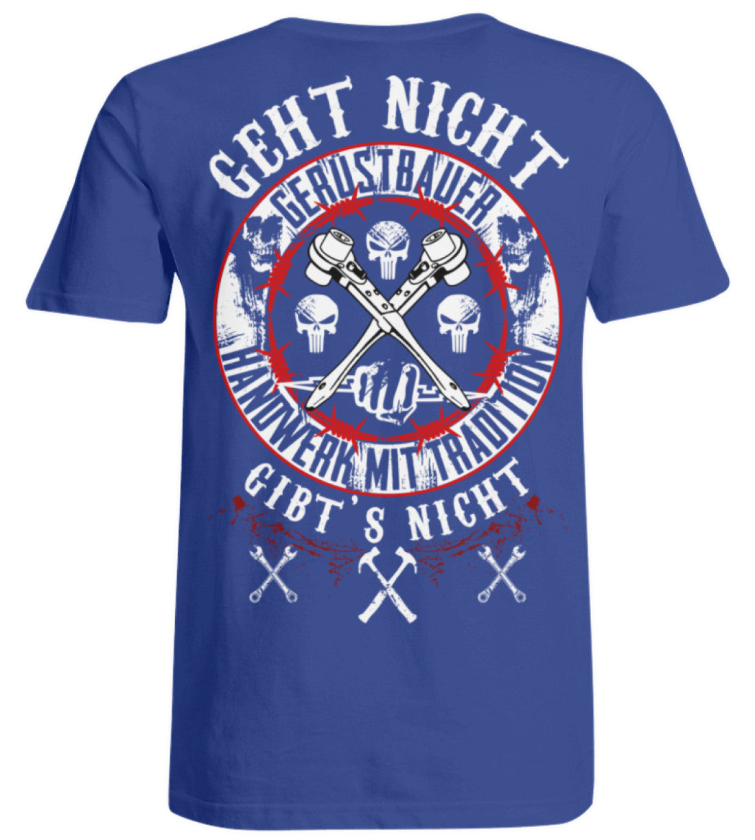 Gerüstbauer / GEHT NICHT GIBT`S NICHT II - Übergrößenshirt €29.95 Gerüstbauer - Shop >>