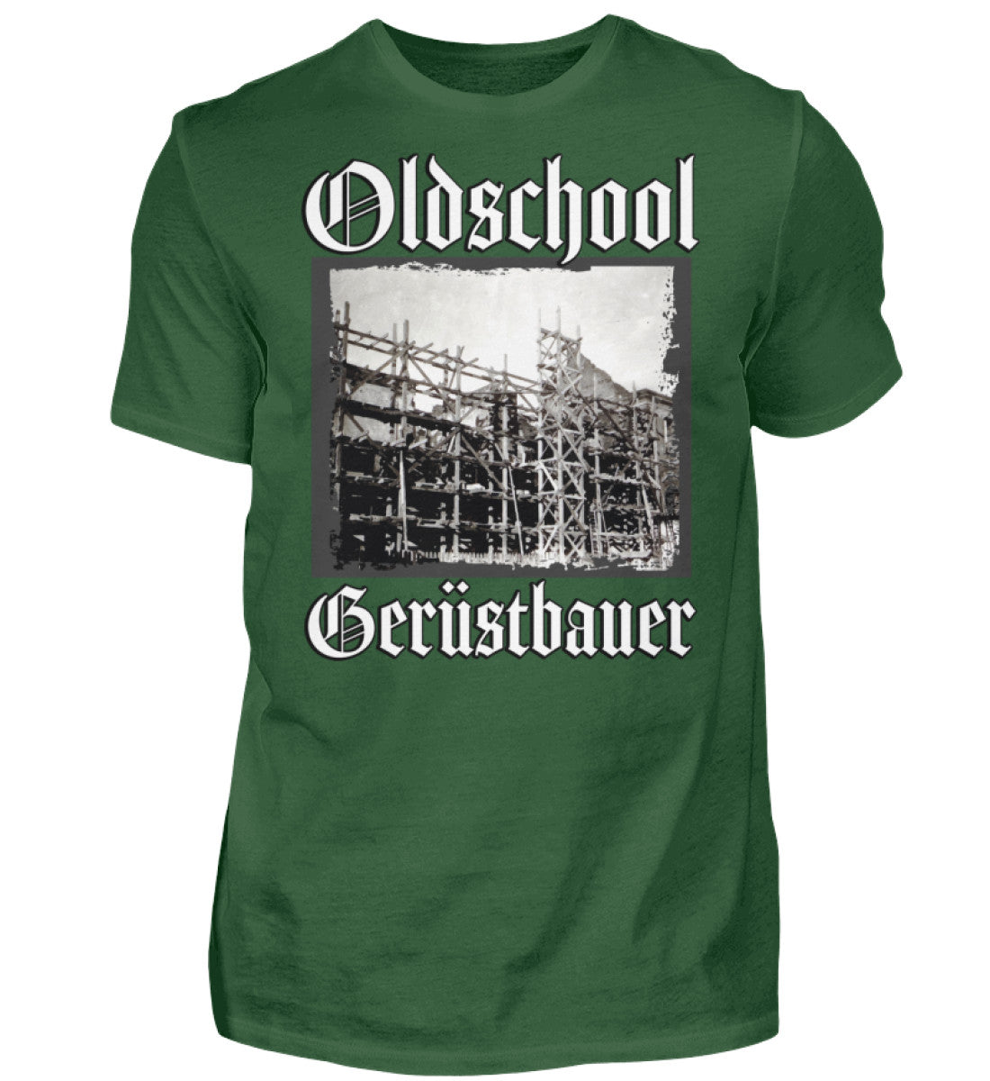 Oldschool Gerüstbauer Dirk  - Herren Shirt €29.95 Gerüstbauer - Shop >>
