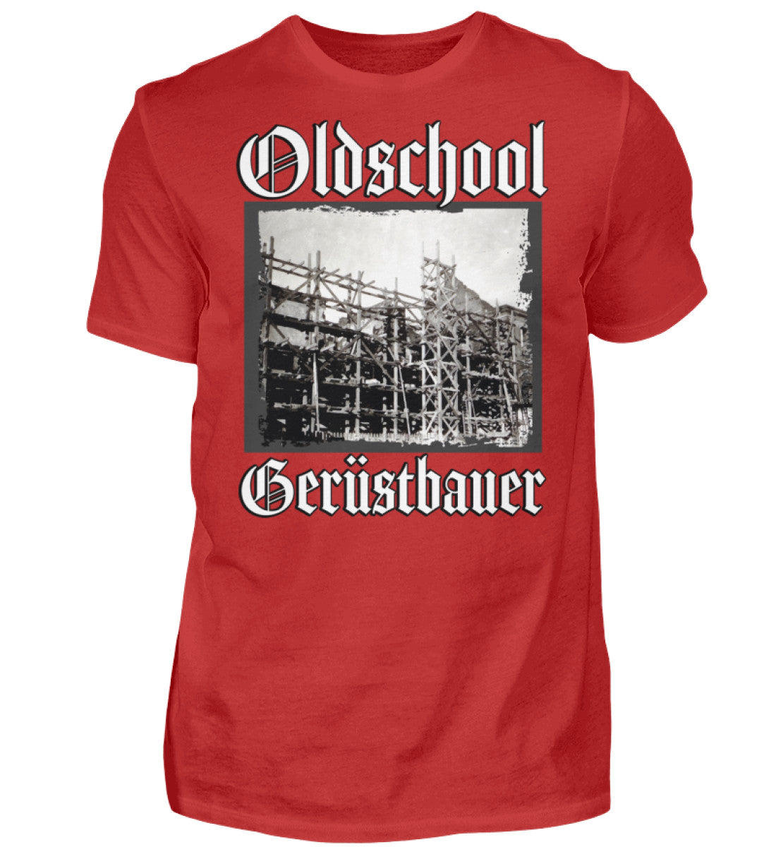 Oldschool Gerüstbauer Dirk  - Herren Shirt €29.95 Gerüstbauer - Shop >>