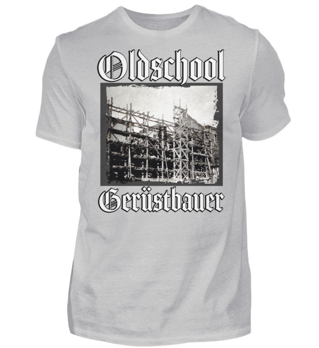 Oldschool Gerüstbauer Dirk  - Herren Shirt €29.95 Gerüstbauer - Shop >>