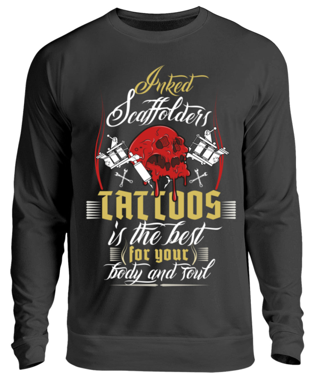 Inked Scaffolders - Unisex Pullover €32.99 Gerüstbauer - Shop >>