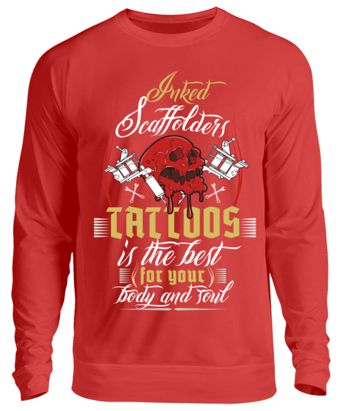 Inked Scaffolders - Unisex Pullover €32.99 Gerüstbauer - Shop >>