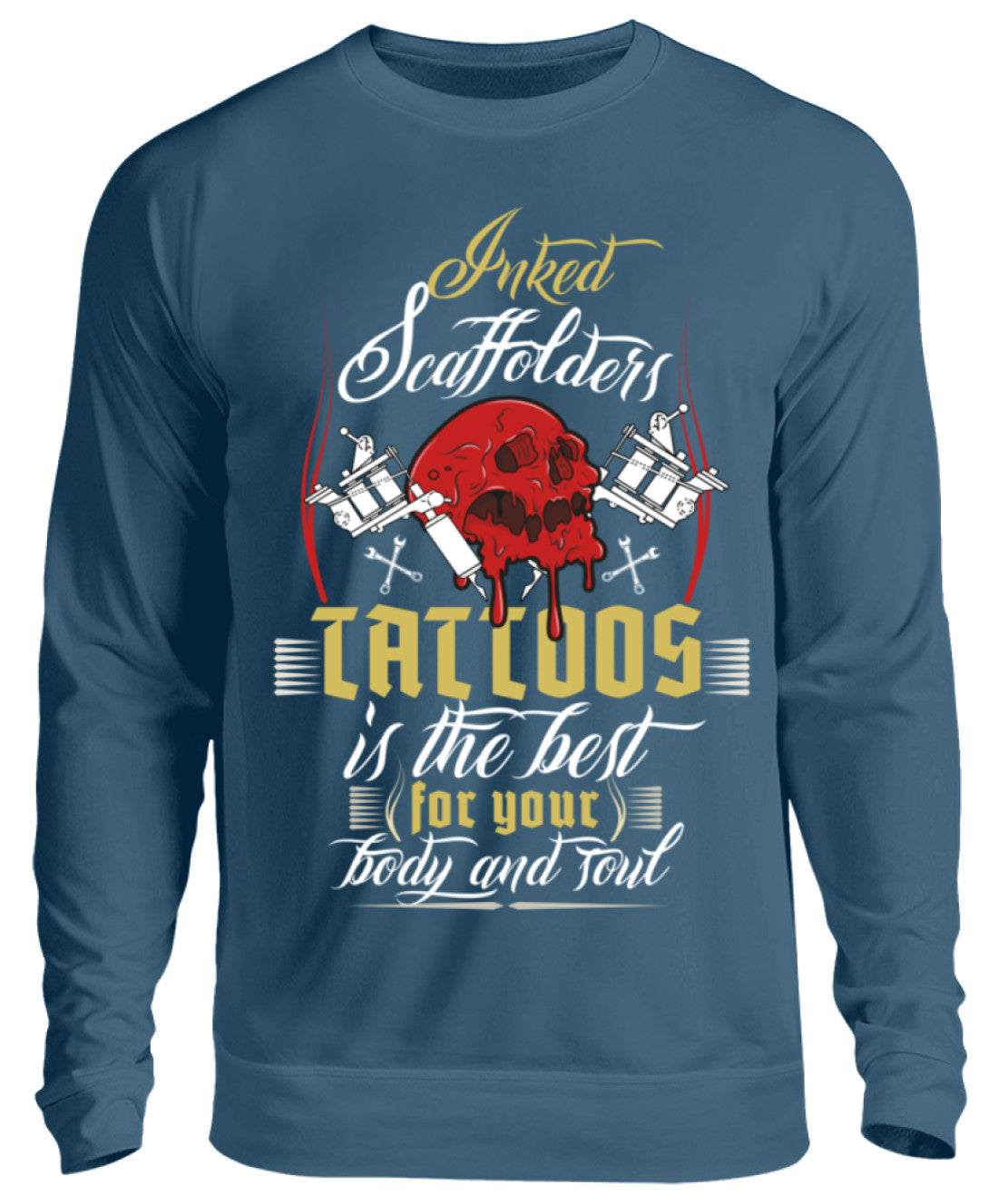 Inked Scaffolders - Unisex Pullover €32.99 Gerüstbauer - Shop >>