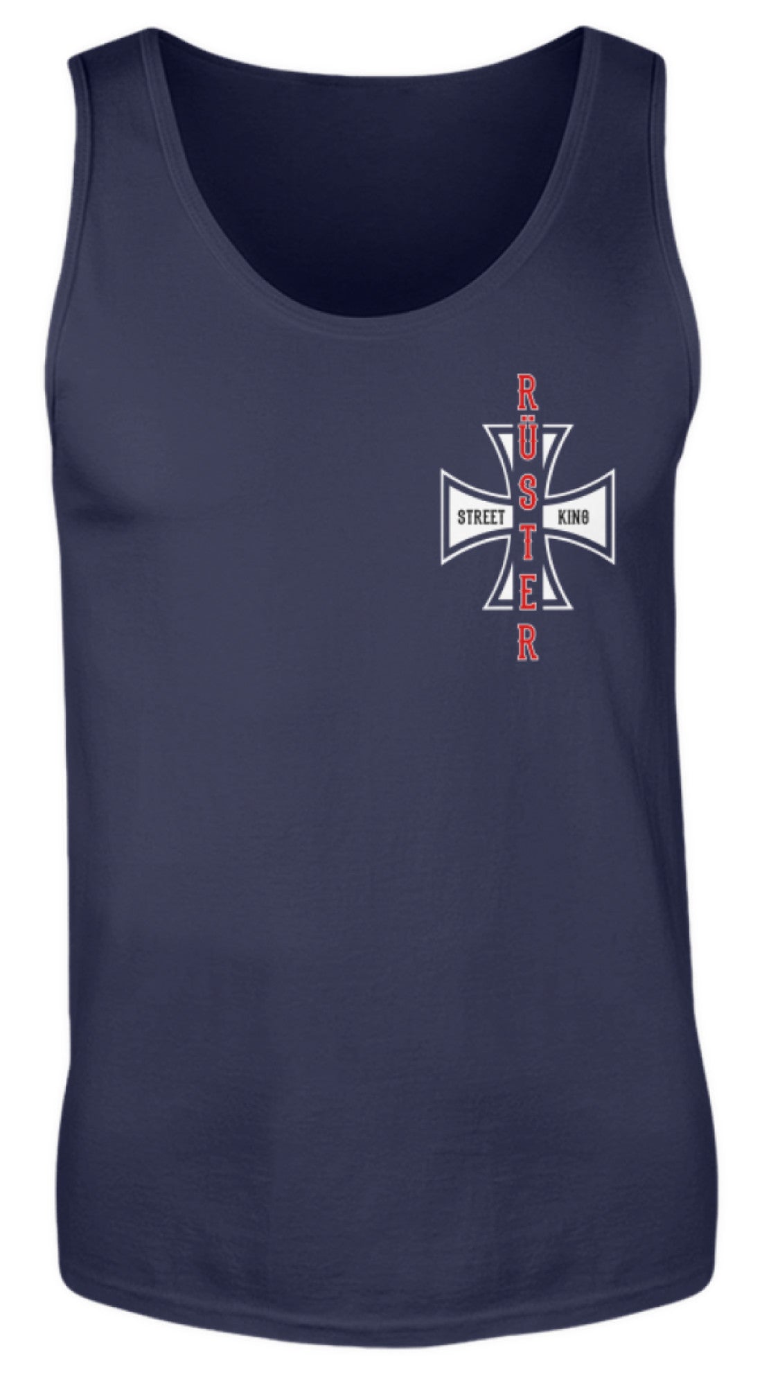 Rüster Street King - Herren Tanktop €24.95 Gerüstbauer - Shop >>