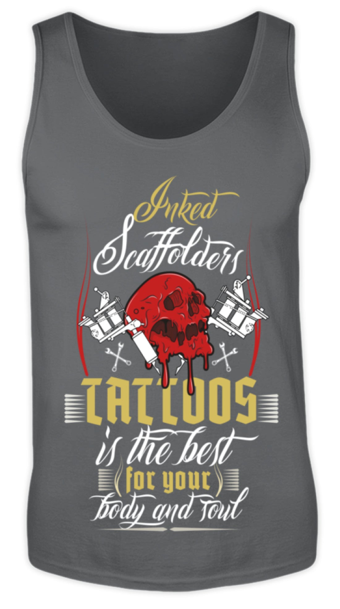 Inked Scaffolders - Herren Tanktop €19.99 Gerüstbauer - Shop >>