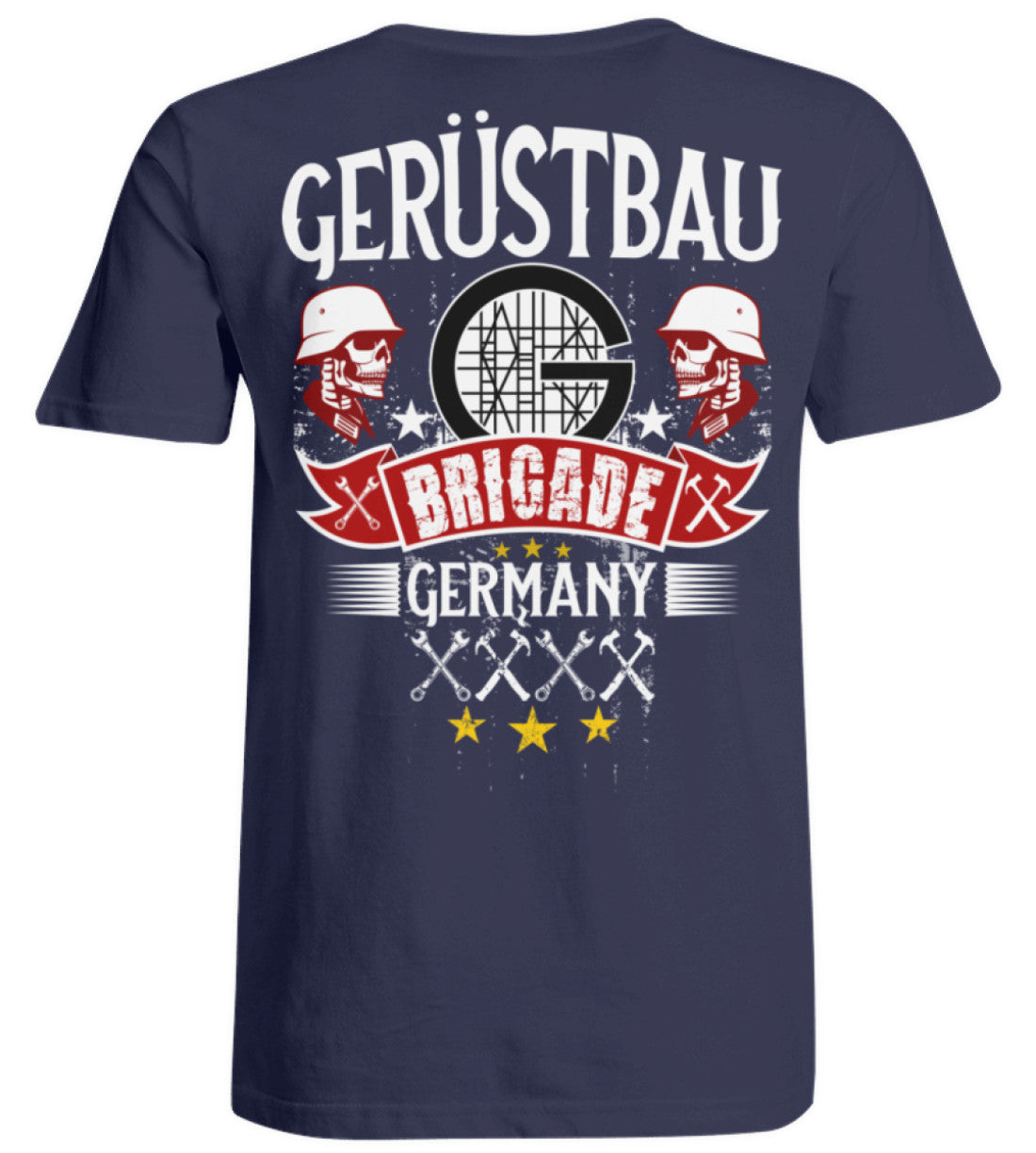 Gerüstbau BRIGADE GERMANY - Übergrößenshirt €29.95 Gerüstbauer - Shop >>