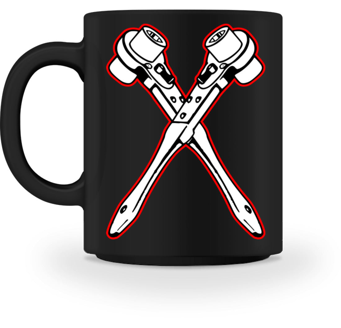 Gerüstbautasse / Ratsche - Tasse €18.95 Gerüstbauer - Shop >>