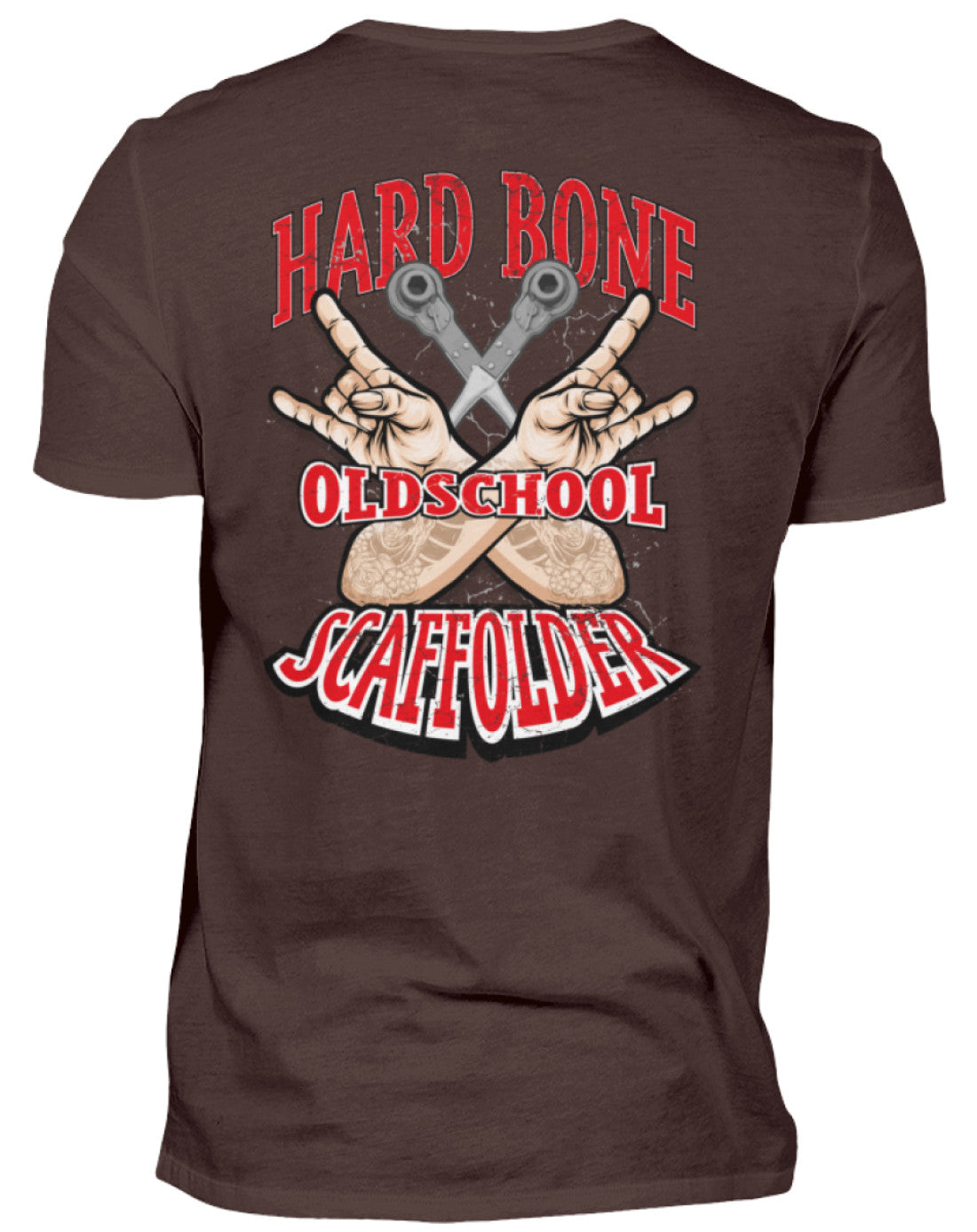 Gerüstbauer T-Shirt Hard Bone €29.95 Gerüstbauer - Shop >>