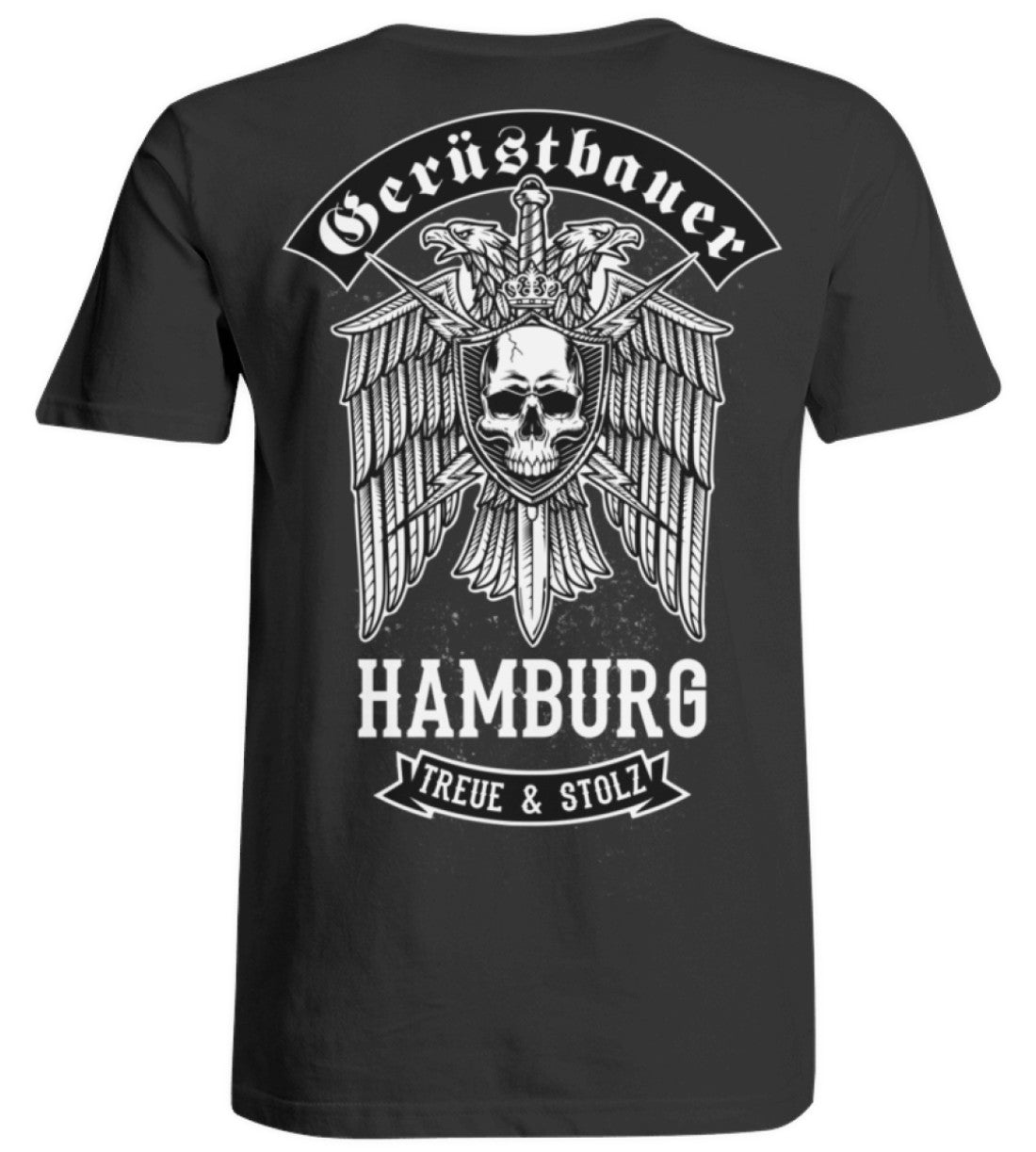 Gerüstbauer Hamburg - Übergrößenshirt €24.95 Gerüstbauer - Shop >>