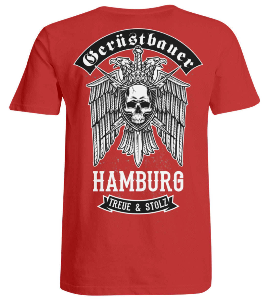 Gerüstbauer Hamburg - Übergrößenshirt €24.95 Gerüstbauer - Shop >>