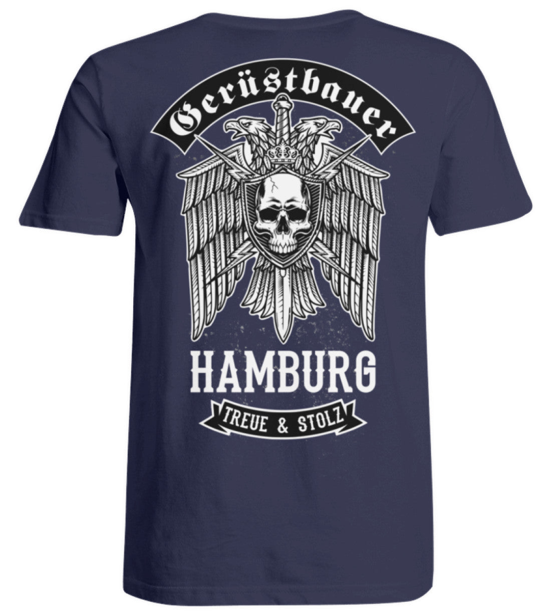 Gerüstbauer Hamburg - Übergrößenshirt €24.95 Gerüstbauer - Shop >>
