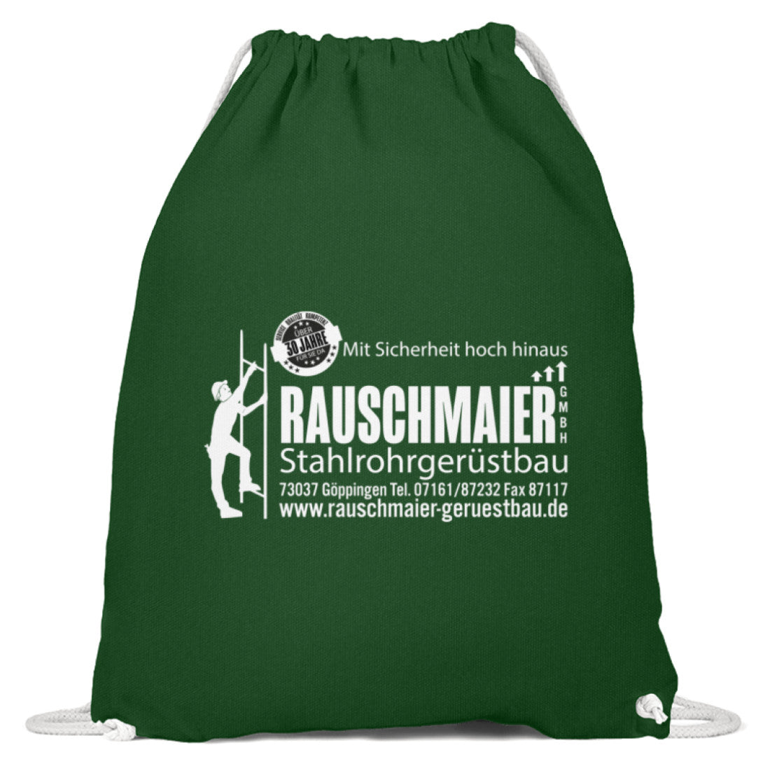 Gerüstbau Rauschmaier - Baumwoll Gymsac €18.95 Gerüstbauer - Shop >>