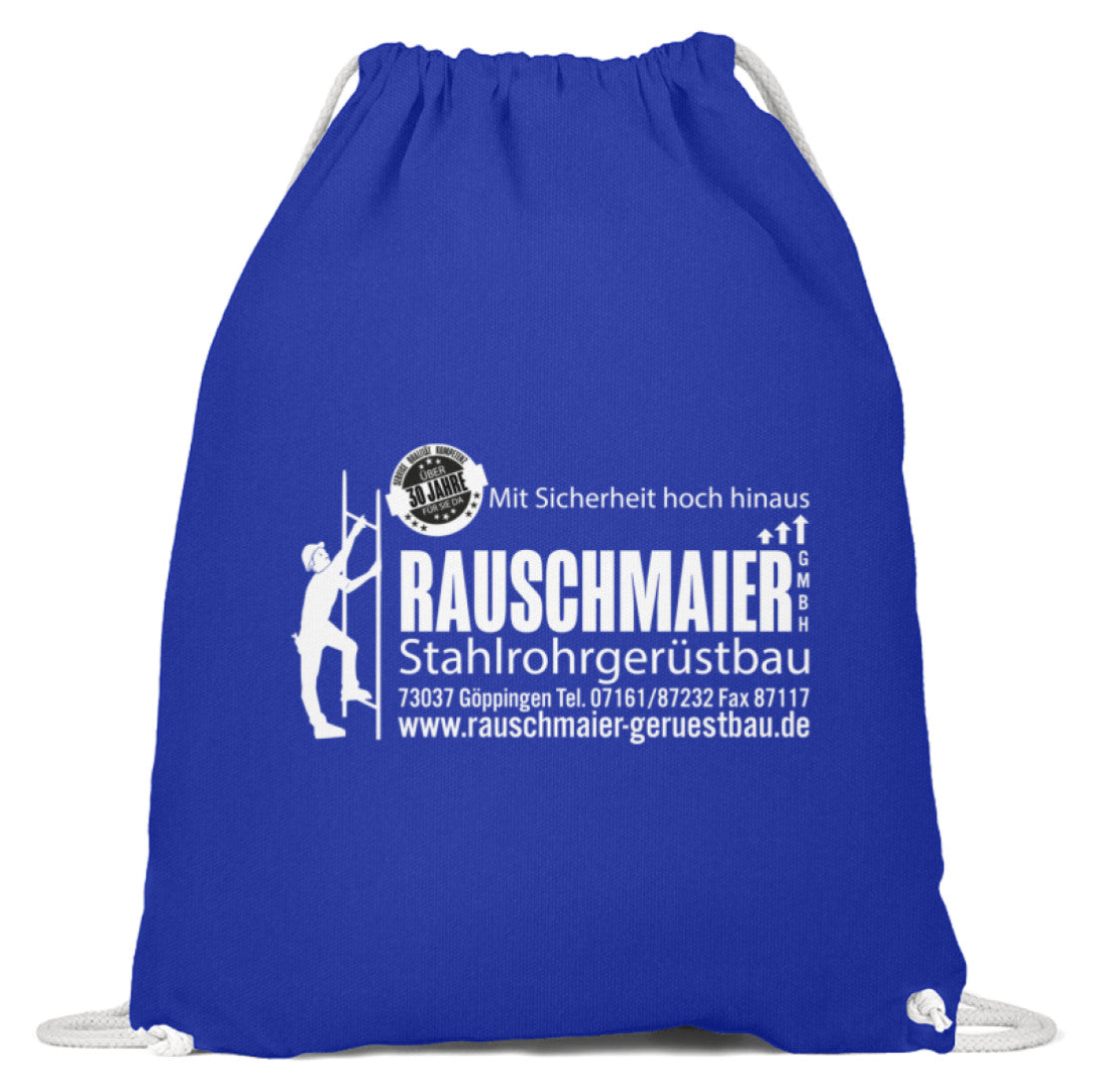 Gerüstbau Rauschmaier - Baumwoll Gymsac €18.95 Gerüstbauer - Shop >>