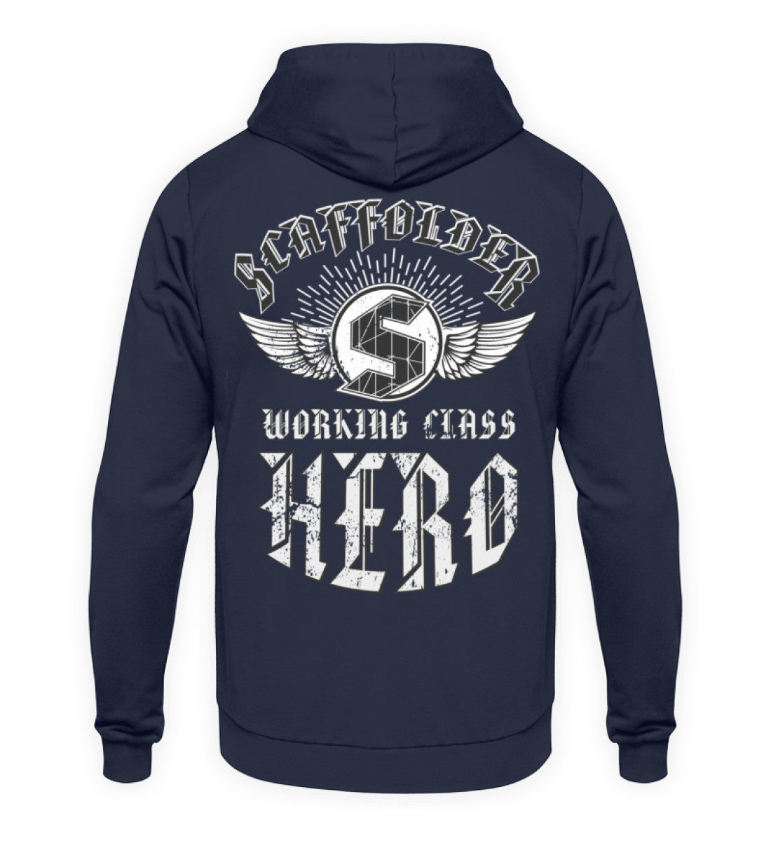 Working Class Hero - Unisex Kapuzenpullover Hoodie €44.95 Gerüstbauer - Shop >>