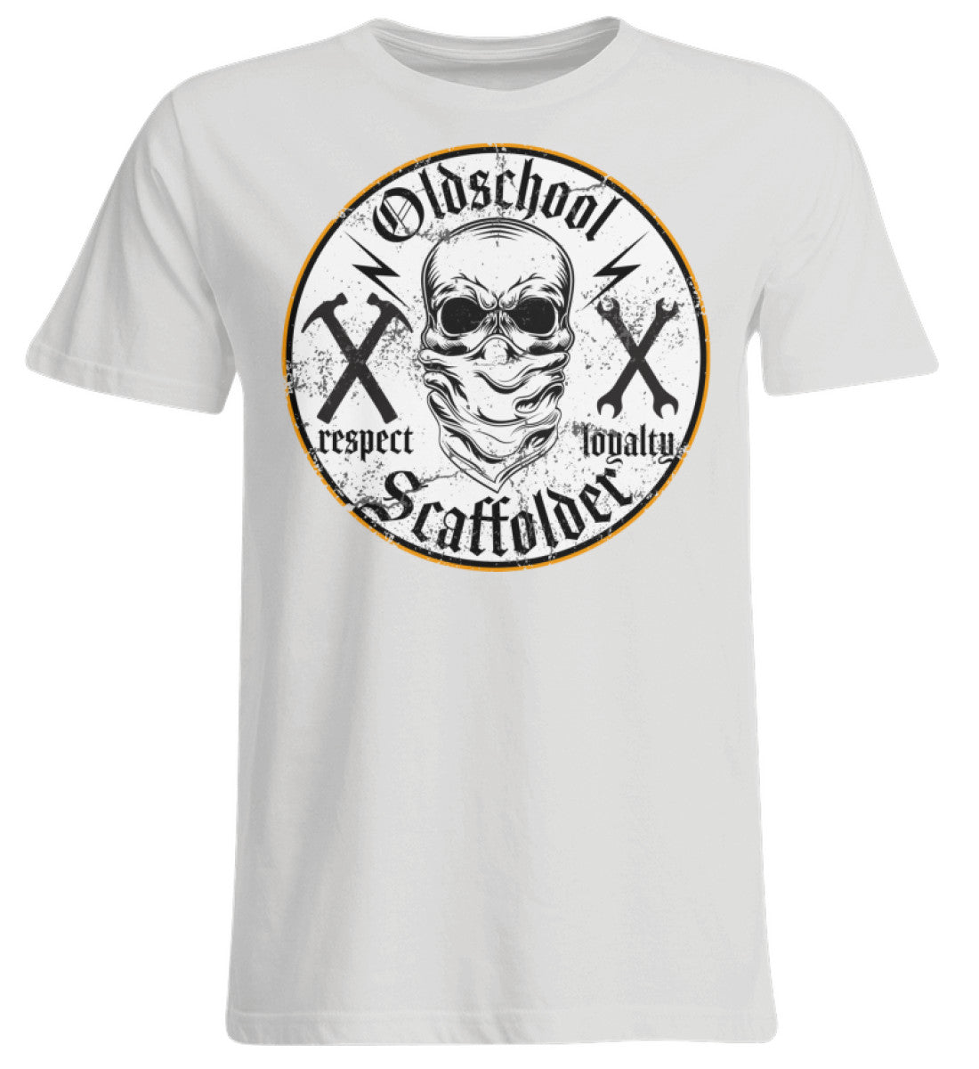 Oldschool Scaffolder - Übergrößenshirt €26.95 Gerüstbauer - Shop >>