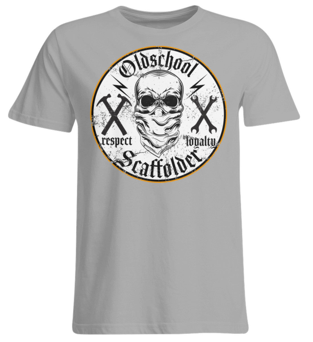 Oldschool Scaffolder - Übergrößenshirt €26.95 Gerüstbauer - Shop >>