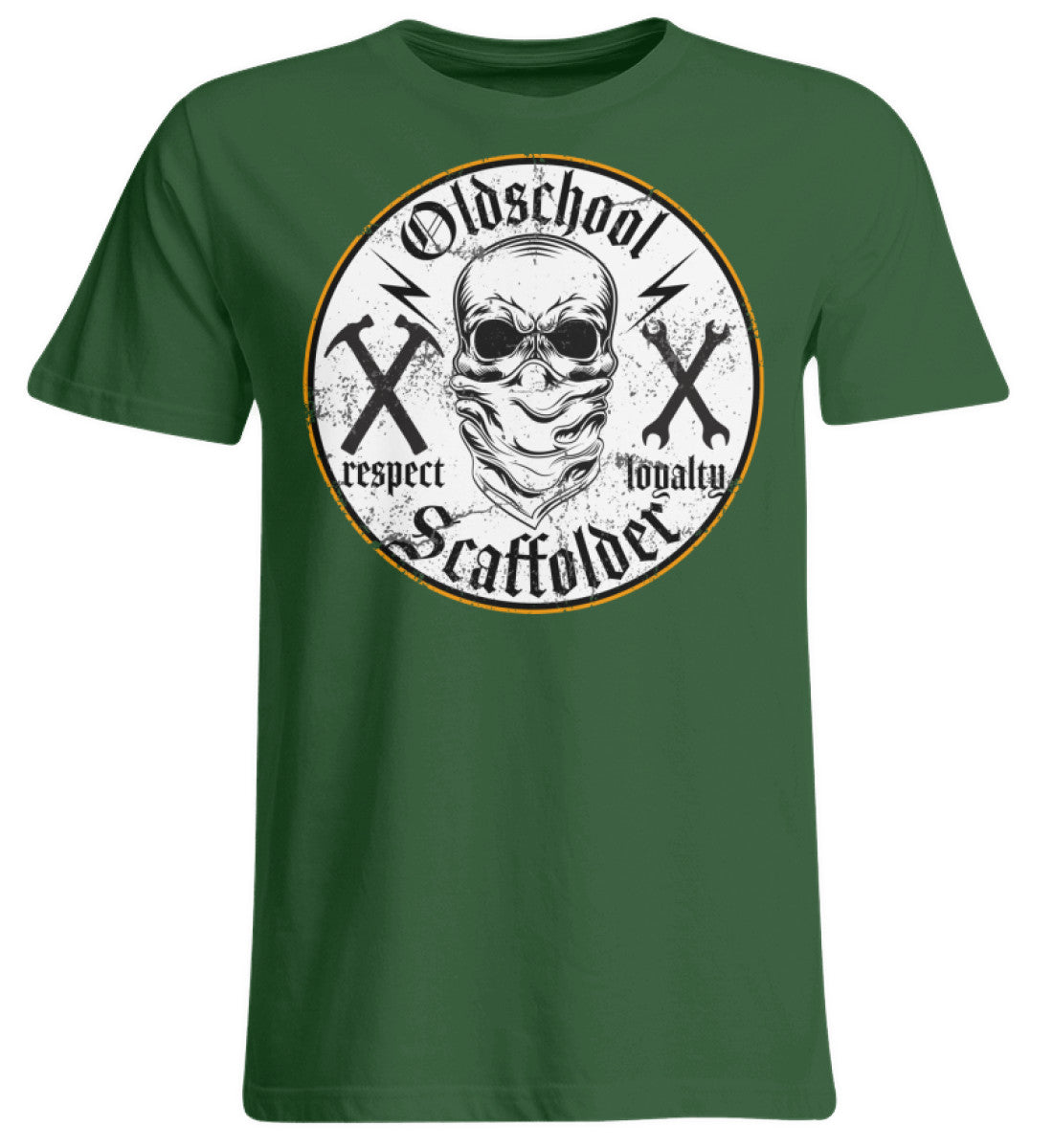 Oldschool Scaffolder - Übergrößenshirt €26.95 Gerüstbauer - Shop >>