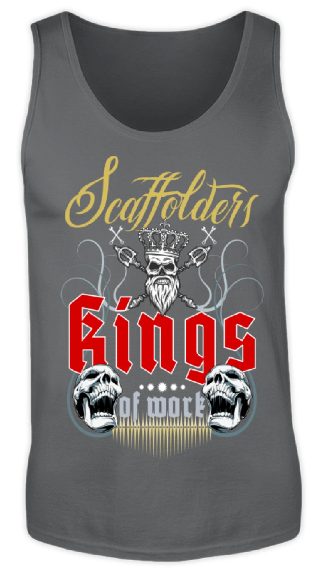 Gerüstbauer / Scaffolders Kings of Work - Herren Tanktop €19.99 Gerüstbauer - Shop >>