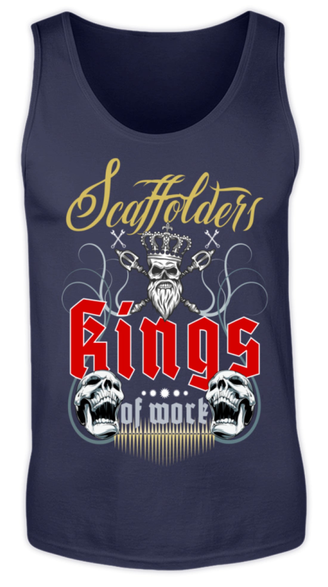 Gerüstbauer / Scaffolders Kings of Work - Herren Tanktop €19.99 Gerüstbauer - Shop >>