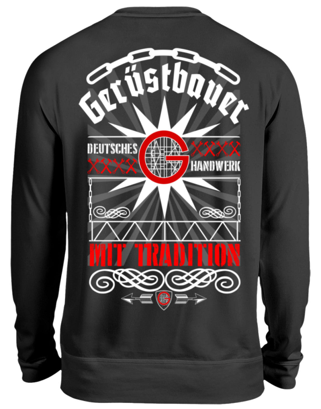 Gerüstbauer Handwerk mit Tradition  - Unisex Pullover €32.95 Gerüstbauer - Shop >>