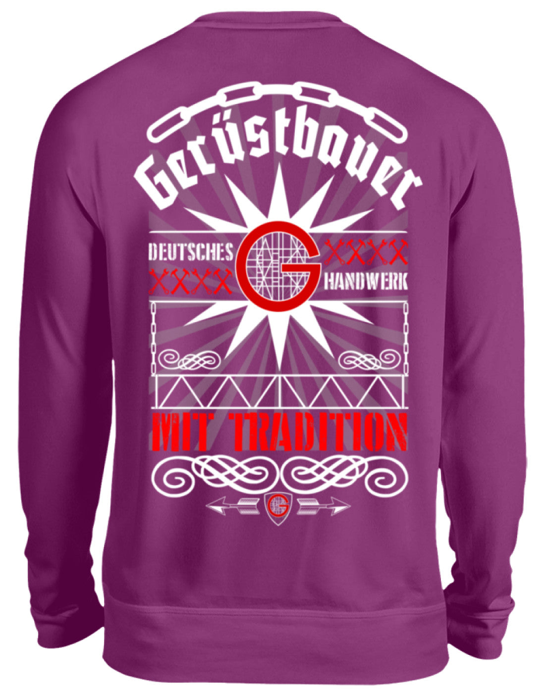 Gerüstbauer Handwerk mit Tradition  - Unisex Pullover €32.95 Gerüstbauer - Shop >>