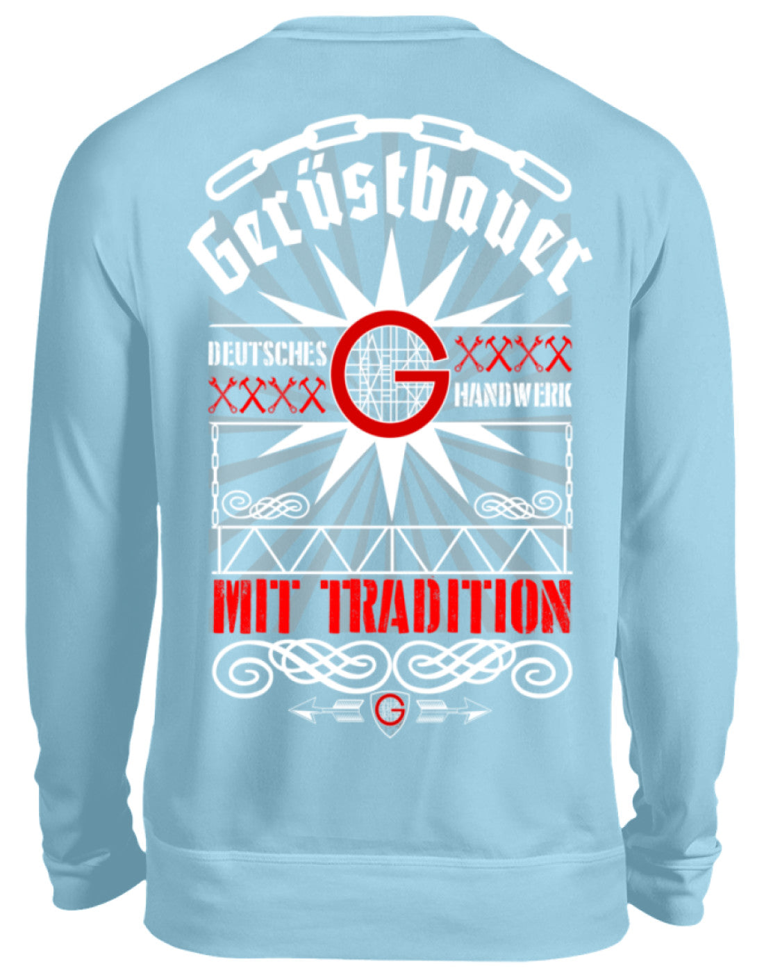 Gerüstbauer Handwerk mit Tradition  - Unisex Pullover €32.95 Gerüstbauer - Shop >>
