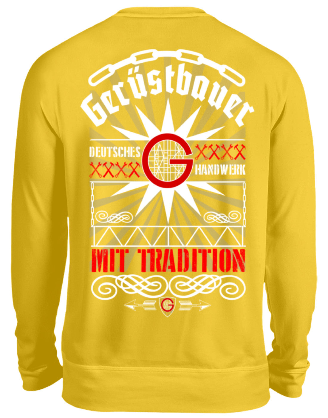Gerüstbauer Handwerk mit Tradition - Unisex Pullover €32.95 Gerüstbauer - Shop >>