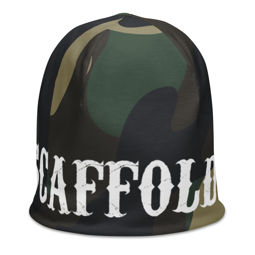 Gerüstbauer Beanie mit Allover-Druck