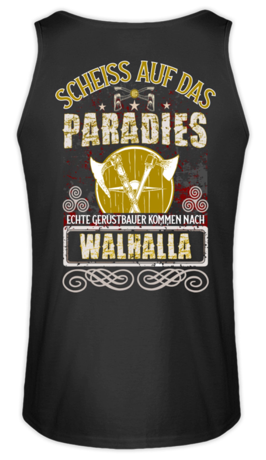 Gerüstbauer / Walhalla - Herren Tanktop €22.95 Gerüstbauer - Shop >>