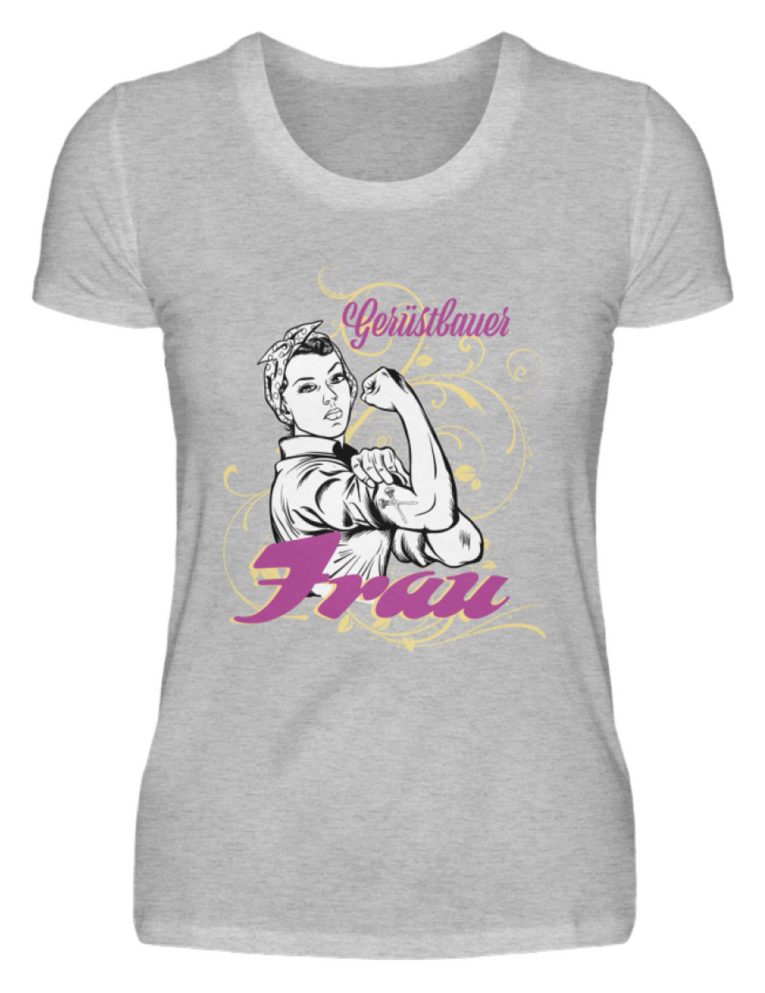 Gerüstbauer / Frau  - Damenshirt €22.95 Gerüstbauer - Shop >>