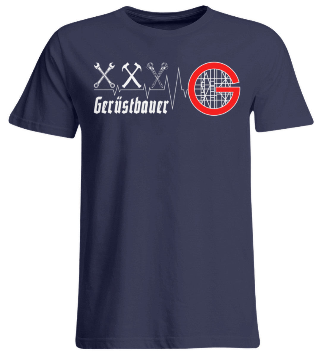 Gerüstbauer / Flatline - Übergrößenshirt €24.95 Gerüstbauer - Shop >>