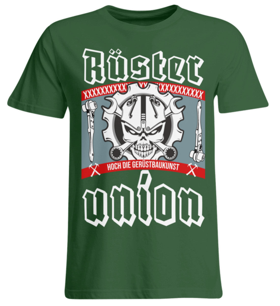 Gerüstbauer / RÜSTER UNION - Übergrößenshirt €24.95 Gerüstbauer - Shop >>
