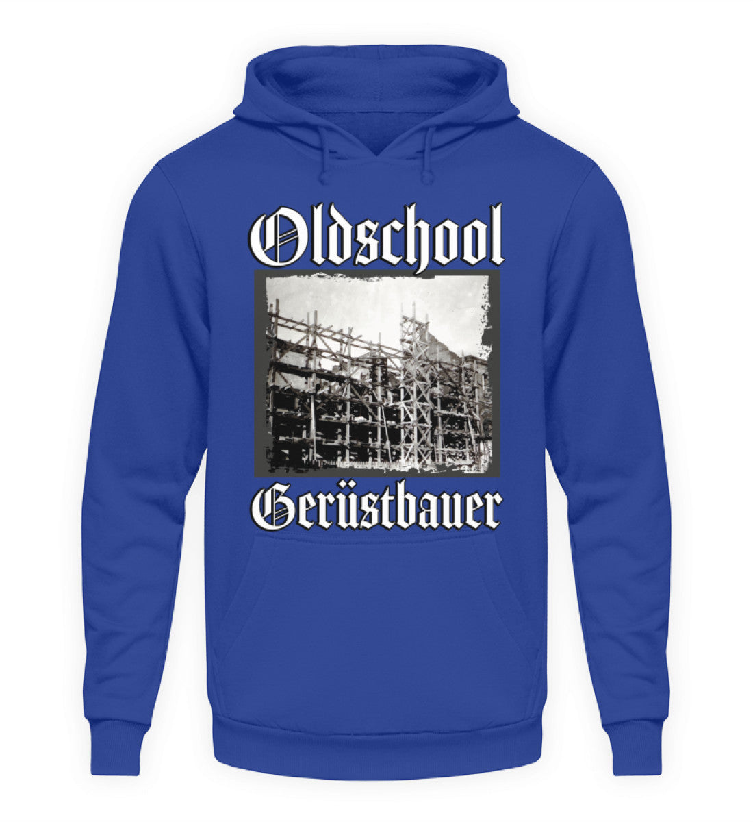 Oldschool Gerüstbauer Dirk - Unisex Kapuzenpullover Hoodie €44.95 Gerüstbauer - Shop >>