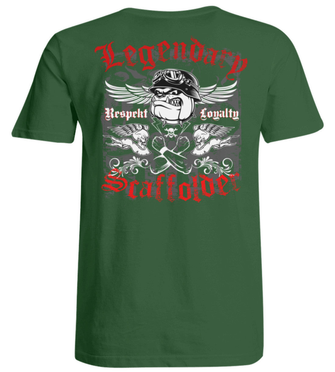 Legendary Scaffolder - Übergrößenshirt €24.95 Gerüstbauer - Shop >>