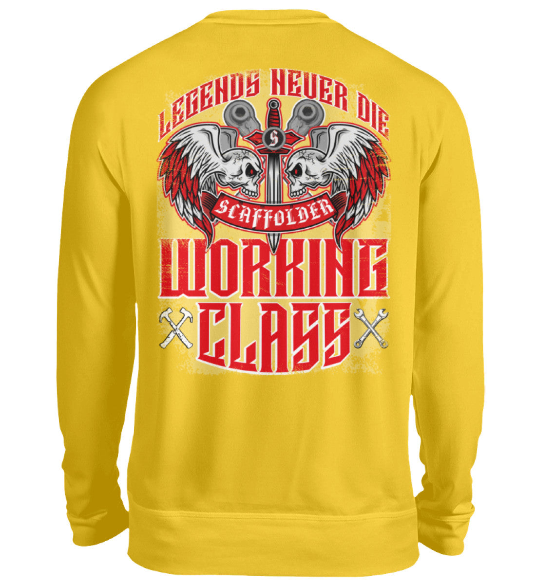 Gerüstbauer Pullover / LEGENDS NEVER DIE €34.95 Gerüstbauer - Shop >>